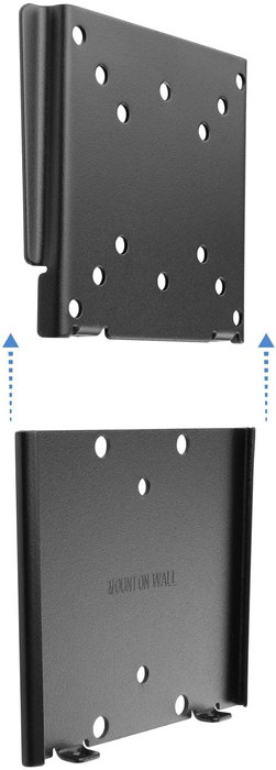 Tooq Soporte de Pared Fijo LP1023F-B para TV/Monitor de 10-27 pulgadas, Negro Tooq Soporte de Pared Fijo LP1023F-B para TV/Monitor de 10-27 pulgadas, Negro